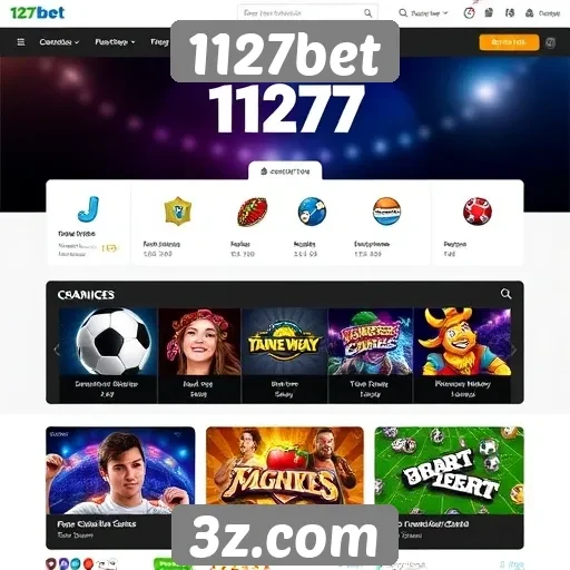 Facilidade de navegação no 1127bet para usuários