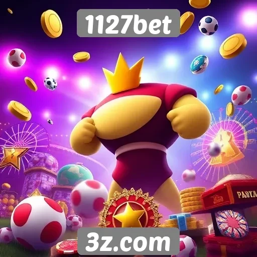 Variedade de jogos oferecidos pelo 1127bet